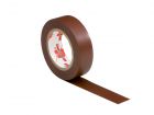 CINTA AISLANTE PVC CHOCOLATE 15MM